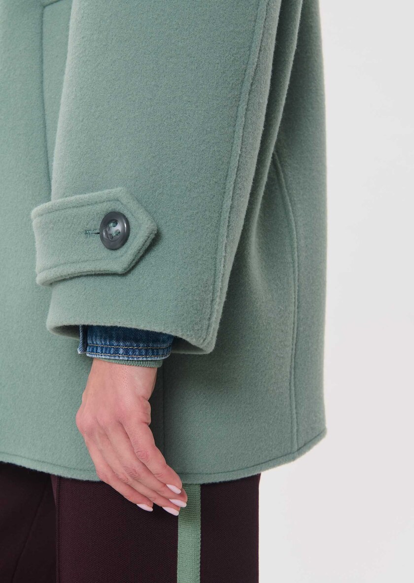 Maurice Coat celadon green Céladon TARA JARMON